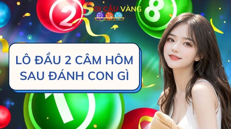 Khi lô đầu 2 câm hôm sau đánh con gì chuẩn nhất?