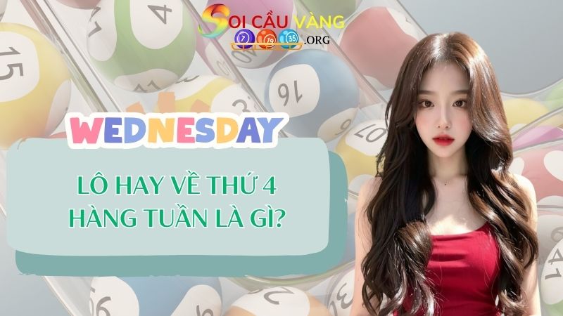 Lô hay về thứ 4 hàng tuần là gì?