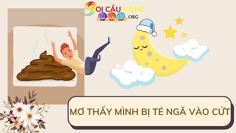 Mơ thấy mình bị té ngã vào cứt