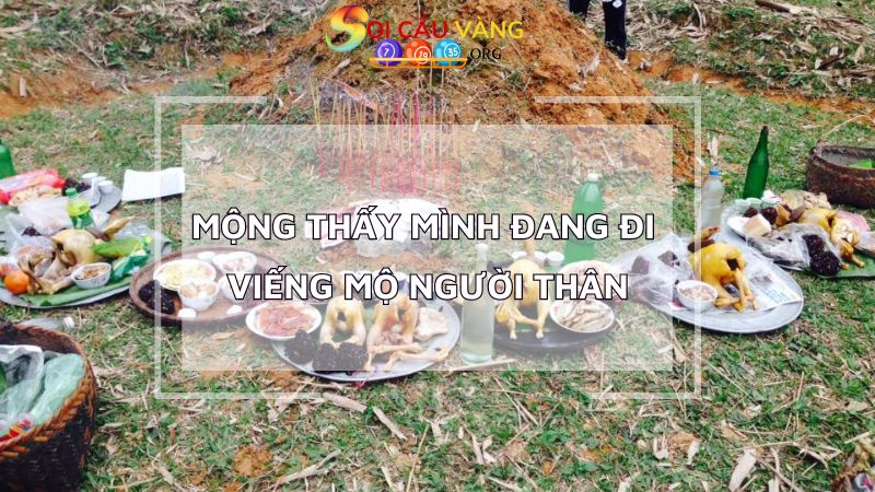 Mộng thấy mình đang đi viếng mộ người thân