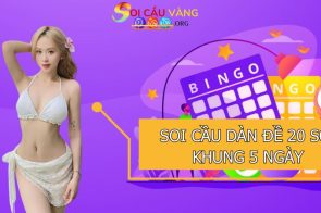 Cách nuôi dàn đề 20 số khung 5 ngày bất bại siêu VIP