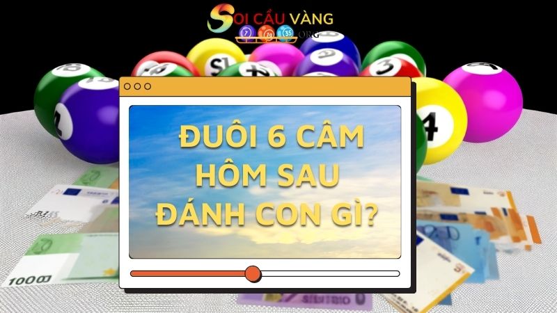 đuôi 6 câm hôm sau đánh con gì?