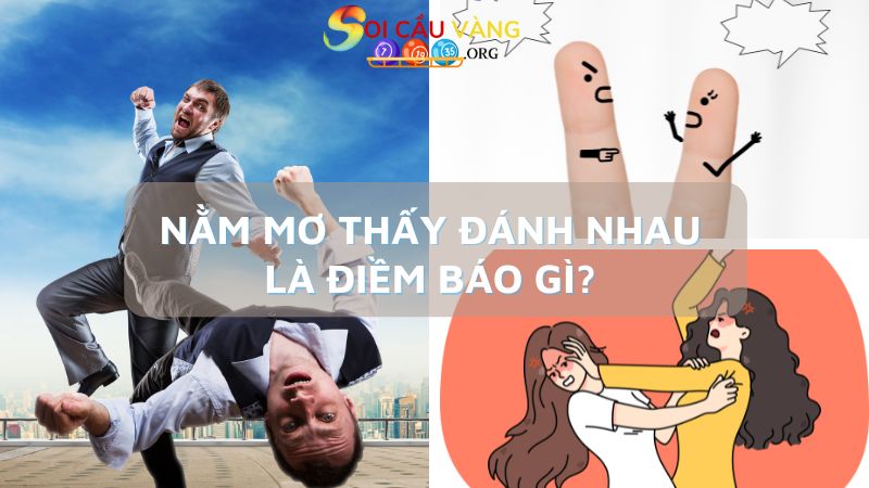 Nằm mơ thấy đánh nhau là điềm báo gì?