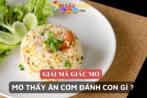 Nằm mơ thấy ăn cơm đánh con gì chuẩn nhất 2024