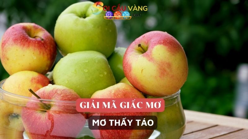 Giải mã giấc mơ thấy táo