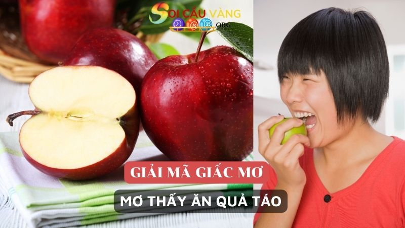 Mơ thấy ăn quả táo