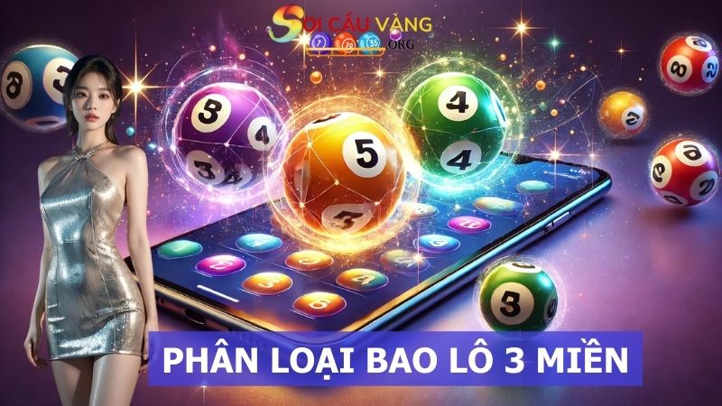 Phân loại bao lô 3 miền