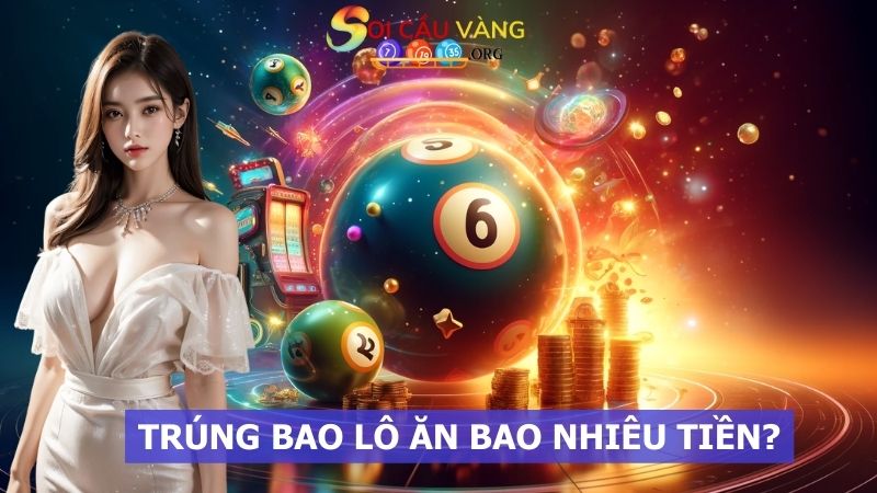 Trúng bao lô ăn bao nhiêu tiền?